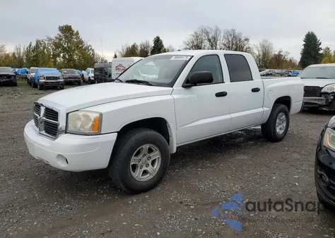 2006 Dodge Dakota Quad Slt from USA, damaged, VIN 1D7HW48N66S715103